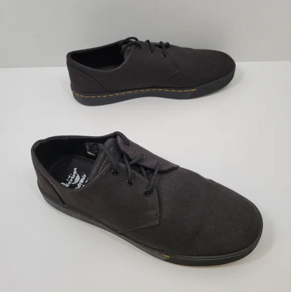 Dr. Martens | Shoes | Dr Martens Cairo Lo Black Canvas Shoes  display picture 1